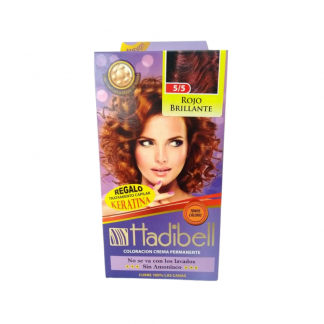 Tintura Kit Hadibell 5.5 Rojo Brillante