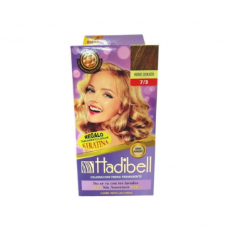 Tintura Kit Hadibell 7.3 Rubio Dorado
