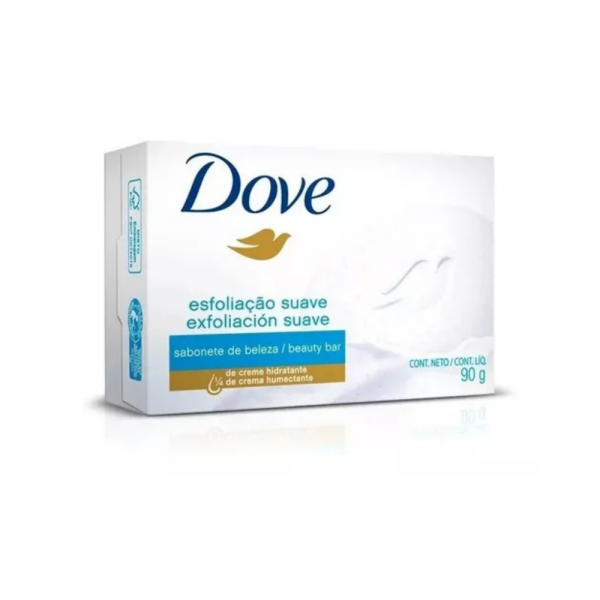 Jabón Dove Exfoliación Suave 90 gr