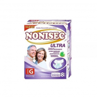Pañal Nonisec Ultra Anatómico GR x 8 unidades