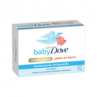 Jabón Dove Baby Hidratación Enriquecida 75 g