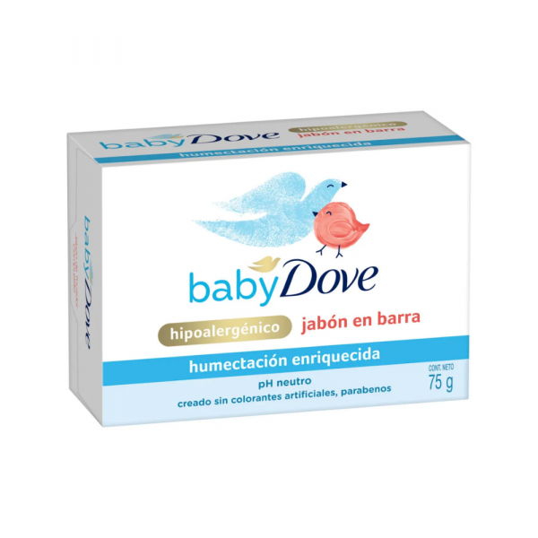 Jabón Dove Baby Hidratación Enriquecida 75 g