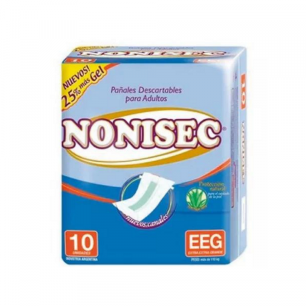 Pañal Nonisec XXG x 10 unidades
