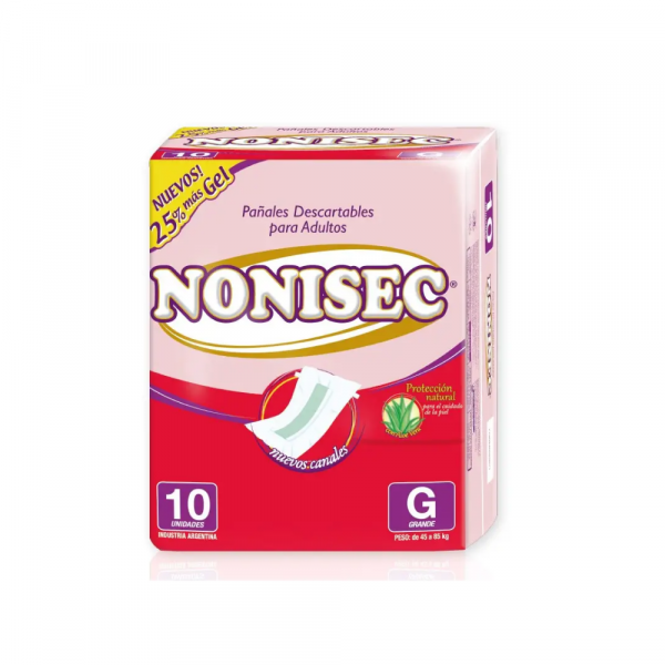 Pañal Nonisec GR x 10 unidades