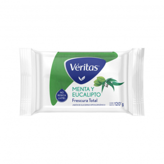 Jabón Veritas Glicerina Menta Eucalipto 120 gr