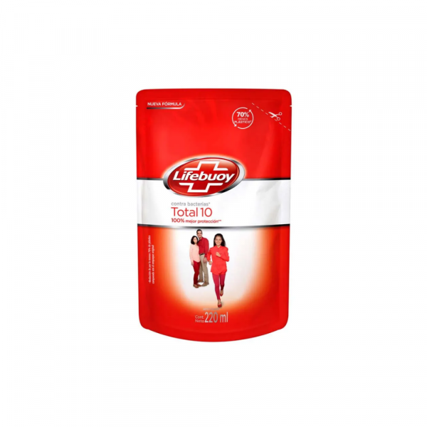 Jabón Líquido Lifebuoy Total 10 220 ml DP