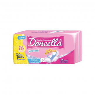 Toallas Doncella c/Alas Pack Económico 16 unidades