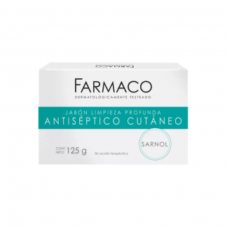 Jabón Farmaco Antiséptico Cutáneo 125 gr