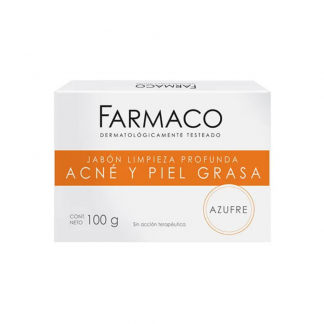 Jabón Farmaco Acné y Piel Grasa 100 gr