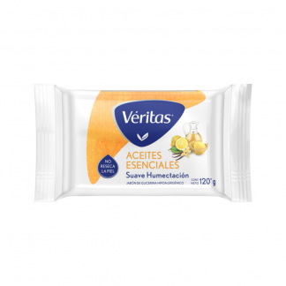Jabón Veritas Glicerina Aceites Esenciales 120 gr