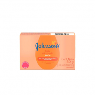 Jabón Johnsons Baby Glicerina Ingredientes Naturales 80 gr