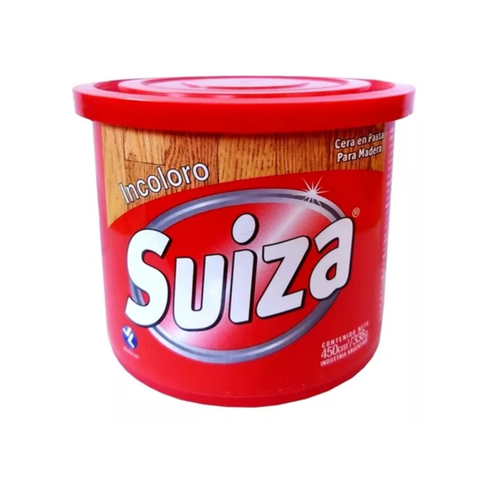 Cera en Pasta Suiza Incolor 450 gr