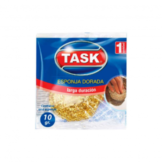 Esponja Task Dorada 15 unidades
