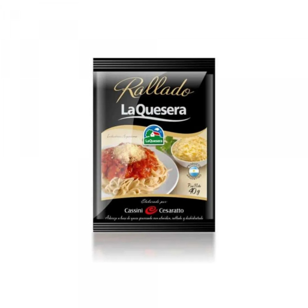 Queso Rallado La Quesera 40 gr