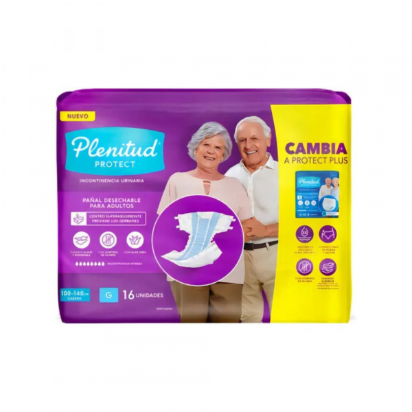 Panal Protection Pañal Plenitud Protect G x 16 unidades – Portal Distribuidora – Comprá ...