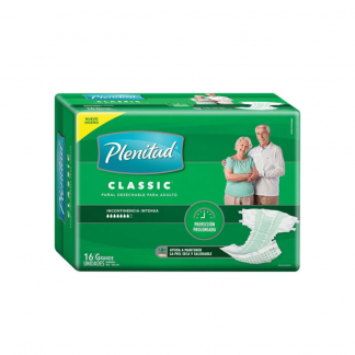 Pañal Plenitud Classic G x 16 unidades