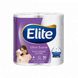 Papel Higiénico Elite DH Ultra Soft Touch 4 x 30 mt