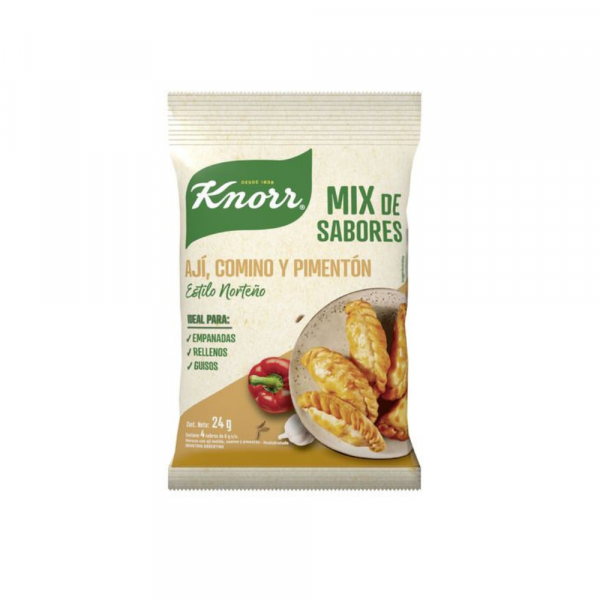 Knorr Mix Sabor Ají Comino Pimentón 4 unidades