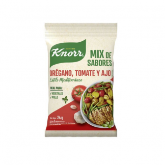 Knorr Mix Sabor Orégano Tomate Ajo 4 unidades