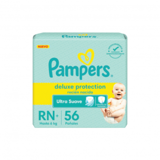 Pañal Pampers Deluxe RN+ x 56 unidades