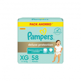 Pañal Pampers Deluxe Ahorro XG x 58 unidades