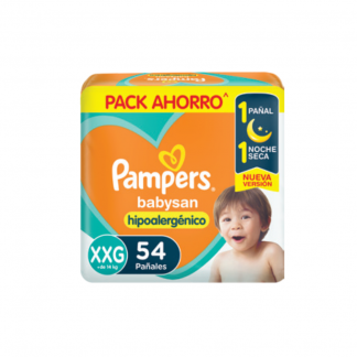 Pañal Pampers Babysan Ahorro XXG x 54 unidades