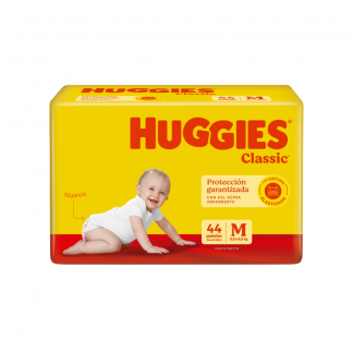 Pañal Huggies Classic Jumbo M x 44 unidades