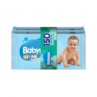 Toallitas Húmedas Babysec Ultra Pack c/ Aloe 3 x 50 unidades