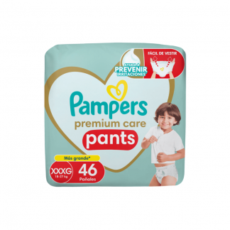 Pañal Pampers Pants Premium Care XXXG x 46 unidades