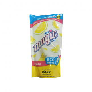 Detergente Bora Magic Limón 450 ml Doypack