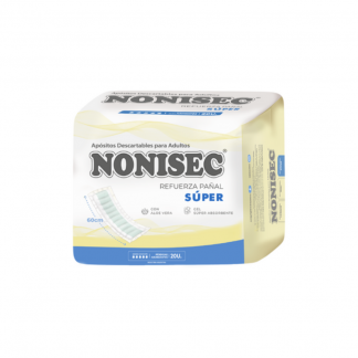 Apósitos Nonisec Refuerza Pañal Súper 20 unidades
