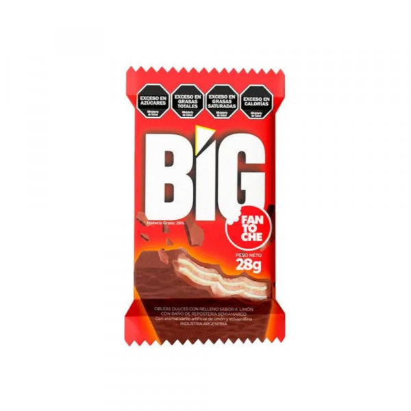 Obleas Fantoche Big Bañada de Chocolate 28 gr