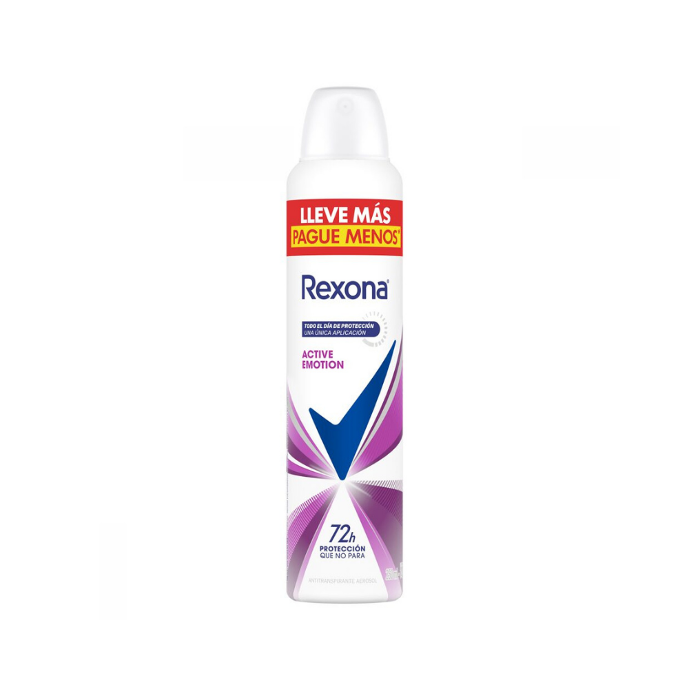 Desodorante Rexona Men Active Emotion 72 hs 250 ml
