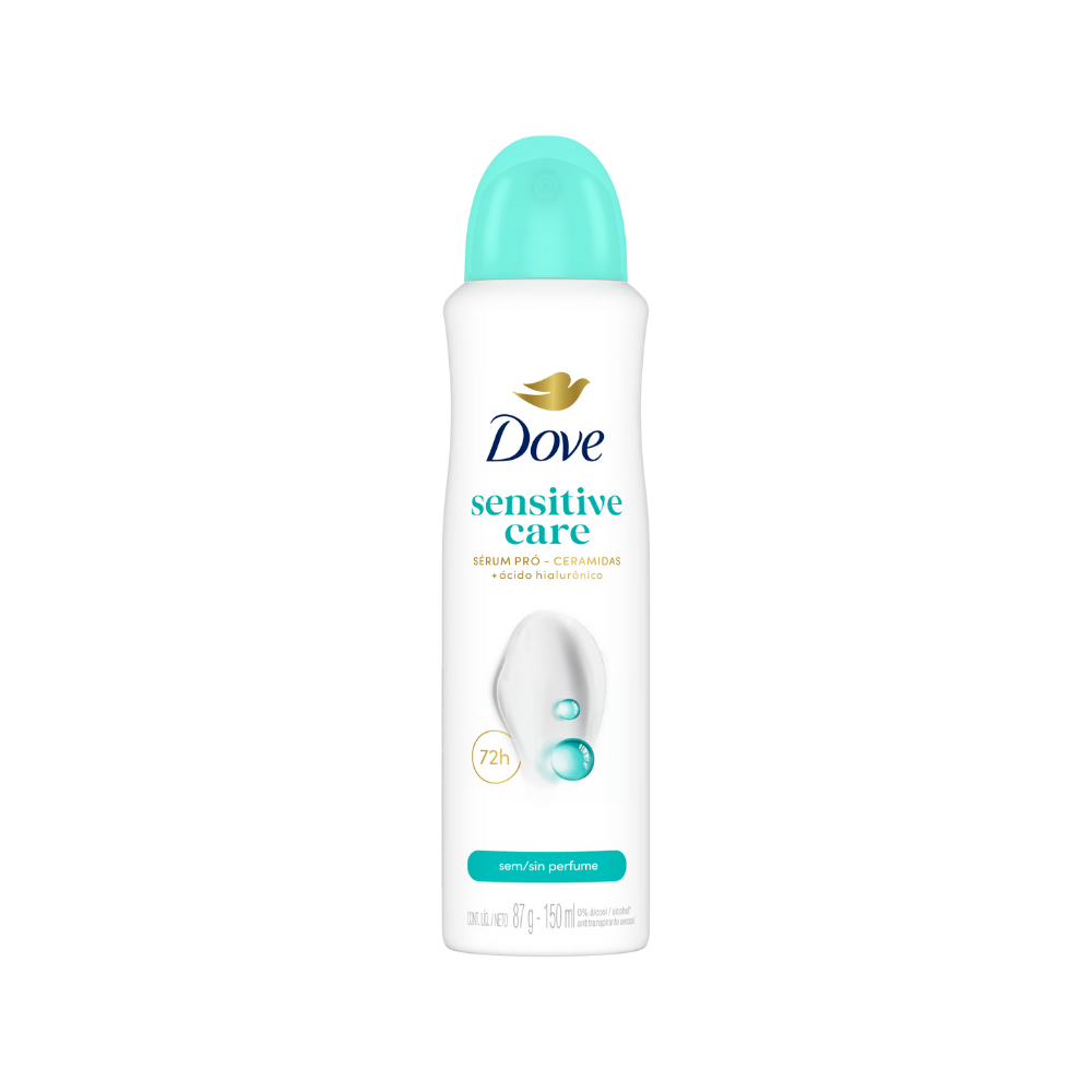 Desodorante Dove Sensitive 72 hs 150 ml