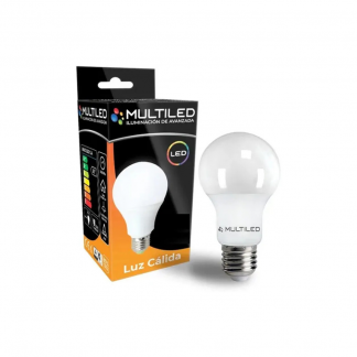 Lámpara LED Multiled Luz Cálida 10 W