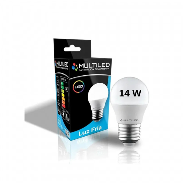 Lámpara LED Multiled Luz Cálida 14 W