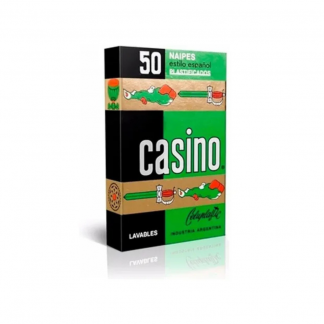 Naipes Casino Español Plastificados