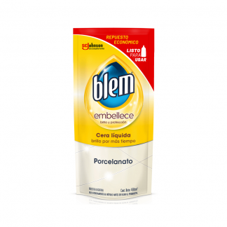 Blem Cera Liquida Incoloro Porcelana 450 ml DP