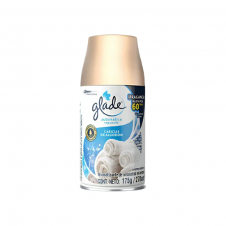 Aromatizante Glade Repuesto Caricias de Algodón 270 ml