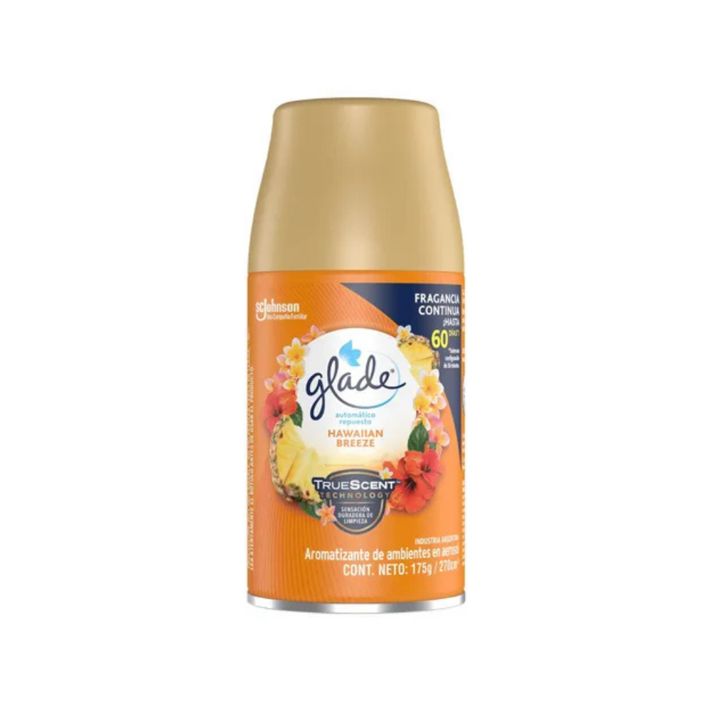 Aromatizante Glade Repuesto Hawaiian Breeze 270 ml