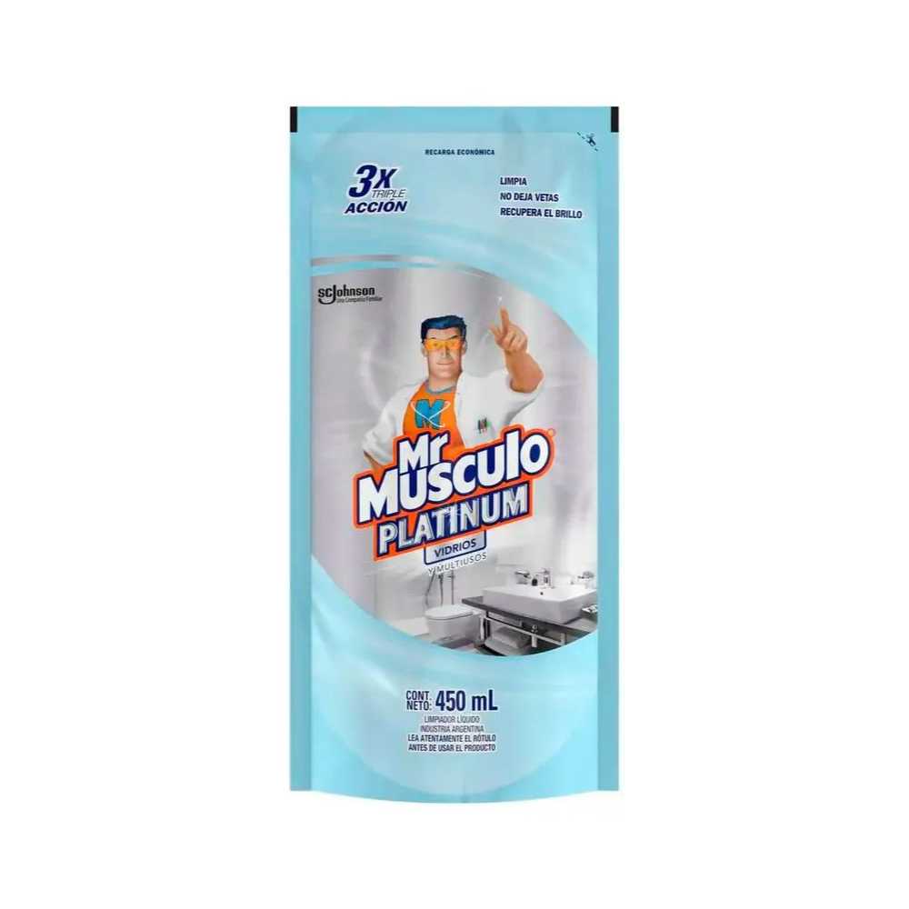 Mr. Músculo Vidrios Multiuso 450 ml DP