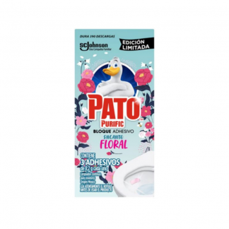 Pato Purific Bloque Adhesivo Encanto Floral 3 x 8.2 gr