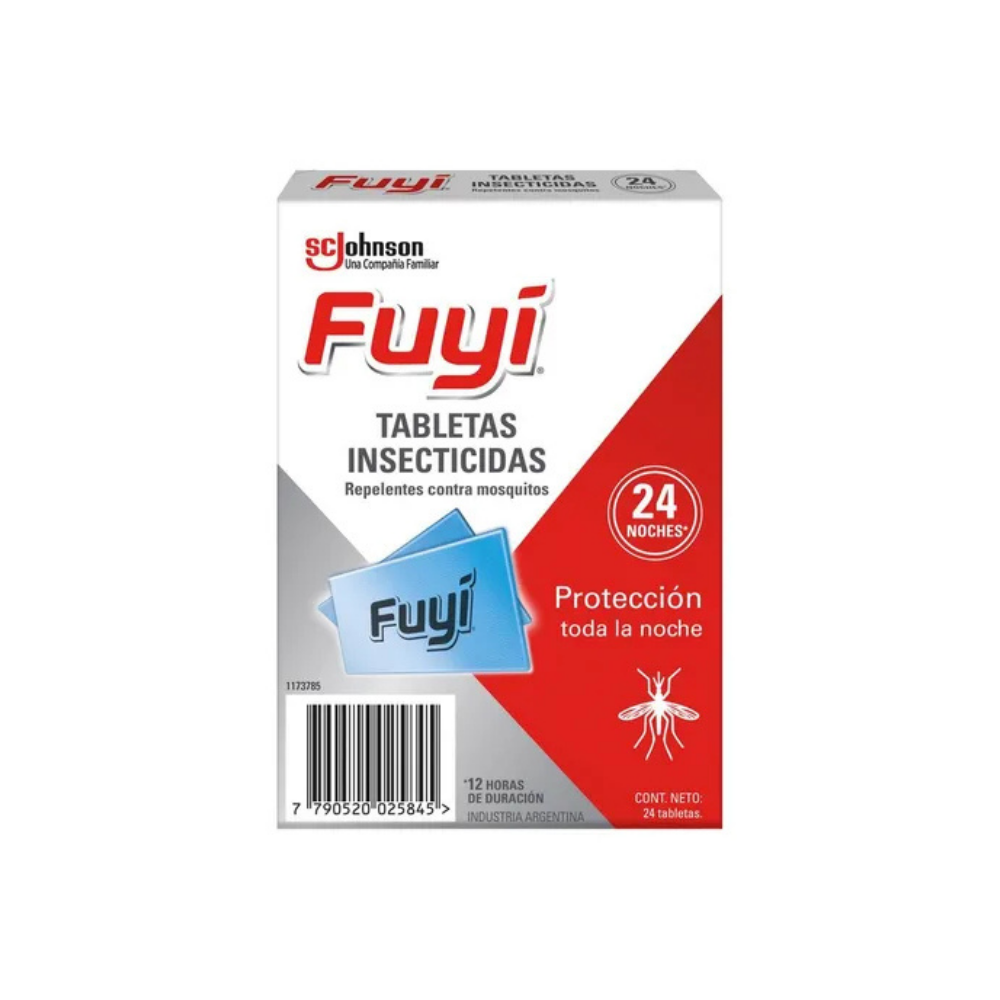 Tabletas Fuyi 24 unidades