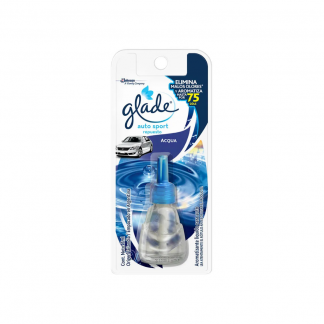 Aromatizante Glade Autosport Acqua Repuesto x 7 ml