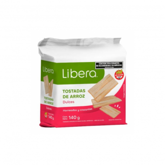 Tostadas de Arroz Libera Dulces 140 gr