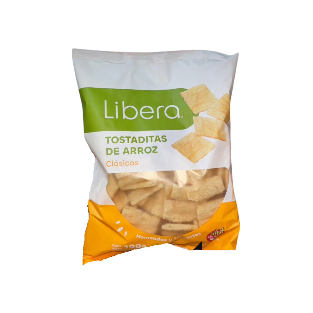 Tostaditas de Arroz Libera Clásicas 100 gr