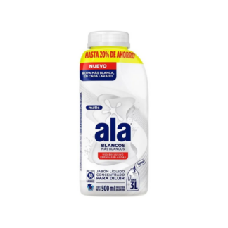 Jabón Ala Líquido Blanco P/Diluir 500 ml