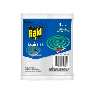 Espiral Raid Sobre x 4 unidades