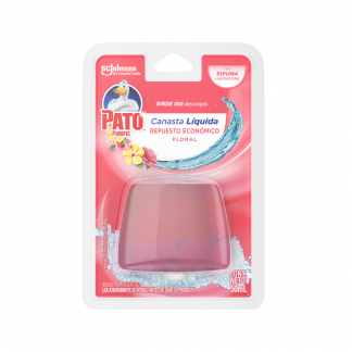 Pato Purific Canasta Líquida Repuesto Floral 50 ml