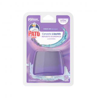 Pato Purific Canasta Líquida Repuesto Lavanda 50 ml